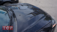 Капот с жабрами Топ Тюнинг на Hyundai Coupe (TIBURON) рестайлинг.