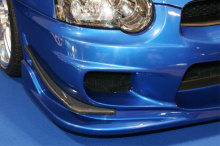 Передний бампер Ings +1 на Subaru Impreza WRX 