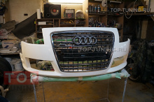 Передний бампер на Audi TT (8N) из комплекта аэродинамического обвеса Atom GT-R