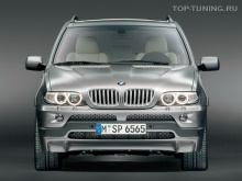 Передняя юбка - накладка - Обвес IS 4.8L - тюнинг X5 БМВ