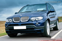 Передняя юбка - накладка - Обвес IS 4.8L - тюнинг X5 БМВ