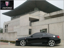 Обвес Zefiro Ronda для Hyundai Coupe / Tiburon / Tuscani - накладки на пороги (2шт).