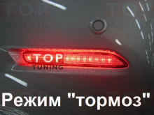 Светодиодные вставки в задний бампер - Модель White - Тюнинг Тойота