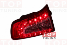 Светодиодная задняя оптика RED CRYSTAL - Тюнинг КИА СПОРТАЖ 3. 