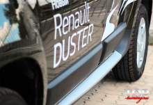 8163 Молдинги на двери X-Force на Renault Duster 1