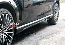 989 Накладки на пороги - обвес WALD на Mercedes C-Class W204