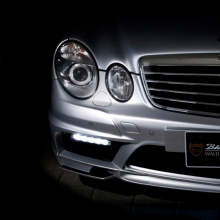 10026 Маски под установку ДХО WALD Black Bison на Mercedes E-Class W211
