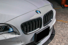 10170 Двойные решетки радиатора M5 Look Shadow line для BMW 5 F10 / F11