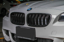 10170 Двойные решетки радиатора M5 Look Shadow line для BMW 5 F10 / F11