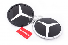 10173 Стеклянная эмблема звезда в решетку радиатора на Mercedes C-Class W205