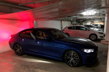 Установка накладок под пороги - обвес Liberty - Тюнинг BMW 3 G20