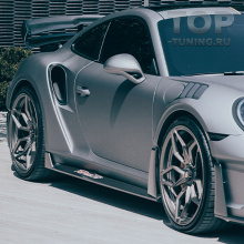 10359 Сплиттеры Venom для порогов Porsche 911 (991)