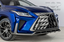 ТЮНИНГ ЛЕКСУС РХ 4 (2015+)  ПЕРЕДНИЙ БАМПЕР - ОБВЕС GOENOM  СТЕКЛОПЛАСТИК / ПОД ОКРАСКУ