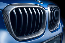 10432 Карбоновые окантовки решетки радиатора для BMW X3 / X4