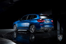 Тюнинг BMW X3 G01 - обвес Larte Performance - накладка на задний бампер