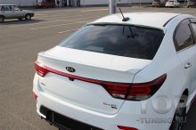 10713 Козырек Sport Line на заднее стекло Kia Rio 4