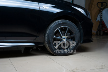 Тюнинг Солярис – Обвес Стингер – Накладки на пороги. Купить в Москве с установкой под ключ