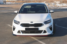 10746 Накладка Sport Line на отбойник на Kia Ceed 3