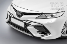 10774 Накладка GT на передний бампер для Toyota Camry XV70