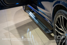 Дополнительное оборудование (опции) для BMW X7 - подножки, электро