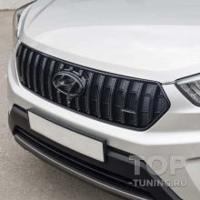 10797 Решетка радиатора Shadow Line на Hyundai Creta