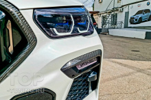 ТЮНИНГ БМВ Х6 (G06, 2019+) НАКЛАДКИ (СЕРПЫ) НА ПЕРЕДНИЙ БАМПЕР - ОБВЕС RENEGADE