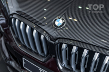 10830 Карбоновая решетка радиатора Renegade для BMW X6 G06