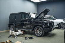 ДОПОЛНИТЕЛЬНОЕ ОСНАЩЕНИЕ ДЛЯ МЕРСЕДЕС W463 AMG (2018+) ВЫЕЗЖАЮЩИЕ ЭЛЕКТРО ПОРОГИ-ПОДНОЖКИ RRS