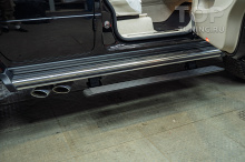 10839 Выдвижные пороги-ступени RRS для Mercedes AMG G63