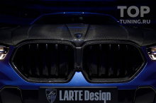 ТЮНИНГ БМВ Х6 (G06, 2019+) КАПОТ С ЖАБРАМИ ОБВЕС LARTE PERFORMANCE