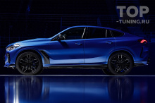 ТЮНИНГ БМВ Х6 (G06, 2019+) НАКЛАДКИ НА ПОРОГИ ОБВЕС LARTE PERFORMANCE