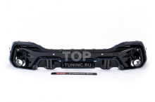 Насадки двуствольные, вертикальные Larte Performance — тюнинг BMW X6 G06. Технические характеристики и фото