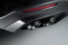 10893 Диффузор Larte Design для заднего бампера Mercedes GLE