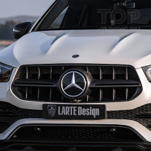 ТЮНИНГ МЕРСЕДЕС ГЛЕ / ГЛЕ КУПЕ (V167; 2018+) РЕШЕТКА РАДИАТОРА ОБВЕС WINNER - LARTE DESIGN ОКРАШЕННАЯ В ЦВЕТ / НАТУРАЛЬНЫЙ КАРБОН *ОПЦИЯ