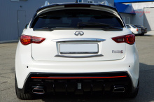 Тюнинг для Infiniti QX70 - оригинальные обвесы Draco SLIM с установкой в Москве