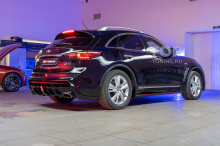 10936 Задний бампер Draco SLIM на Infiniti QX70 (FX35, 37, 50)