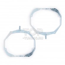 Комплект переходных рамок для установки линз Хелла 3R/5R для Lexus LX570 III 2007-2012 (AFS)