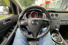 Тюнинг Мазда СХ7 (рест) Изменение анатомии и перешив руля 