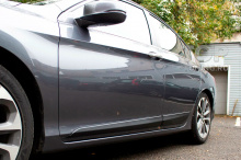 11464 Защитные накладки Bastion на двери для Honda Accord IX (седан)