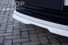 Накладка ГТ для переднего бампера Фольксваген Поло 5 (седан) купить
