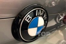 11499 Черный держатель эмблемы крышки багажника для BMW X6 G06