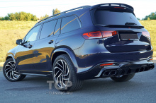 11663 Насадки на выхлоп AMG Style Black для Mercedes GLS X167