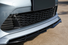 4-х составная юбка Адванс для тюнинга переднего бампера Киа Сид 3