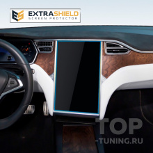 Защитная пленка Extra Shield для мониторов 17 дюймовой мультимедийной системы Tesla Model S / Model X