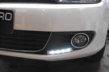 Дневные ходовые огни - Тюнинг Фольксваген Гольф 6