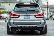 ТЮНИНГ БМВ Х5 Ф15 / Х5М Ф85  ЭЛЕРОНЫ ПОД ЗАДНИЙ БАМПЕР - ОБВЕС TCR-II