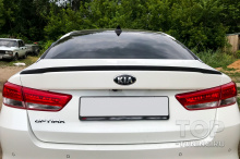 Лип-спойлер GT на крышку багажника для тюнинга Киа Оптима 4