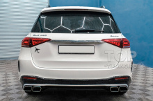 Диффузор с насадками AMG63 для Мерседес ГЛС х167