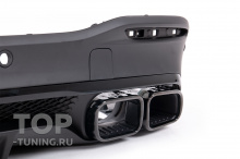 11778 Диффузор с насадками 63 AMG для Mercedes-Benz GLS (X167)