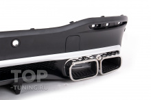 11778 Диффузор с насадками 63 AMG для Mercedes-Benz GLS (X167)